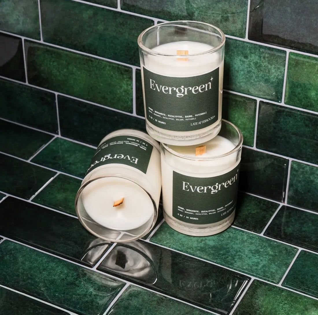 Evergreen Candle