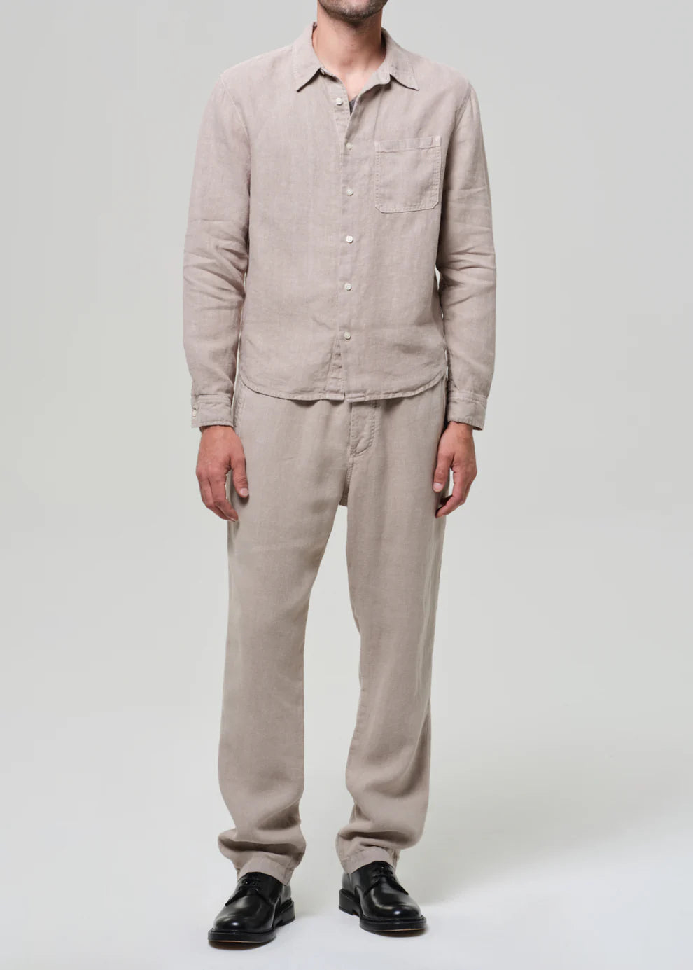 Drawstring Deck Linen Pant