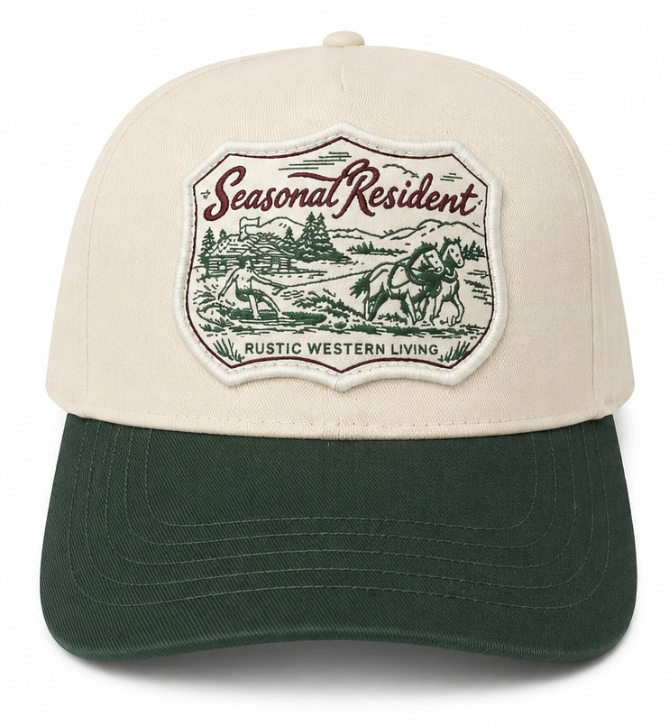 Rustic Western Living Patch Trucker Hat