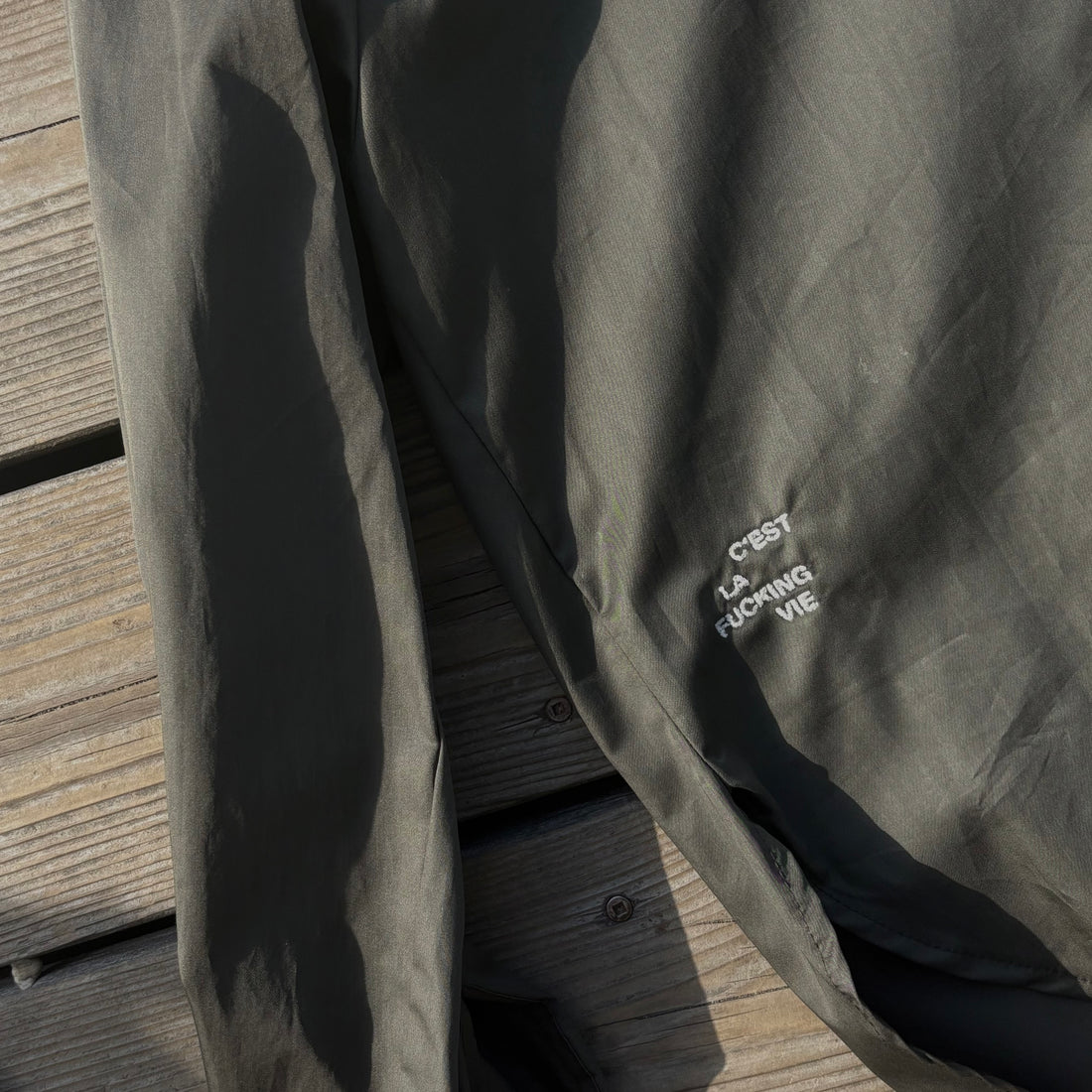 The Daily Button Up - Poplin Cie La Vie