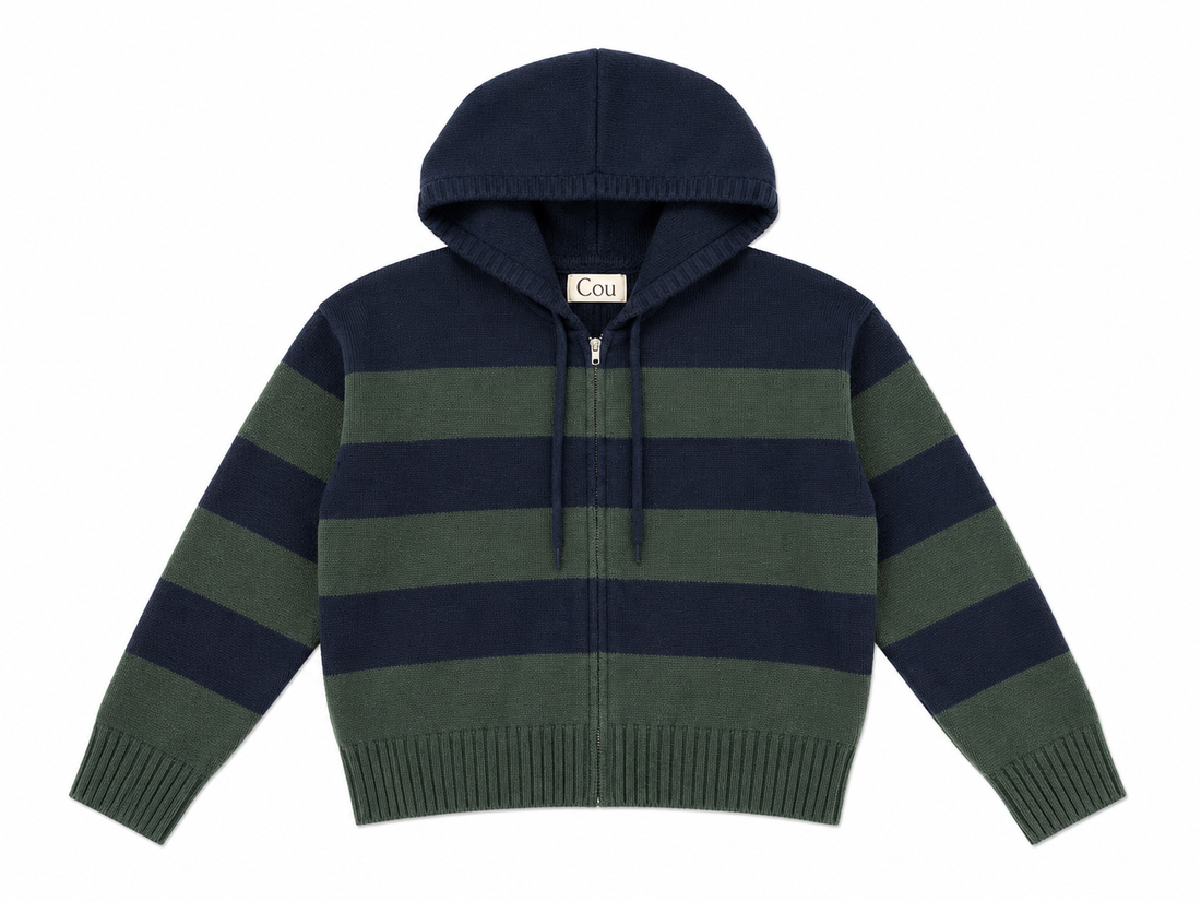 Crew Zip Hoodie