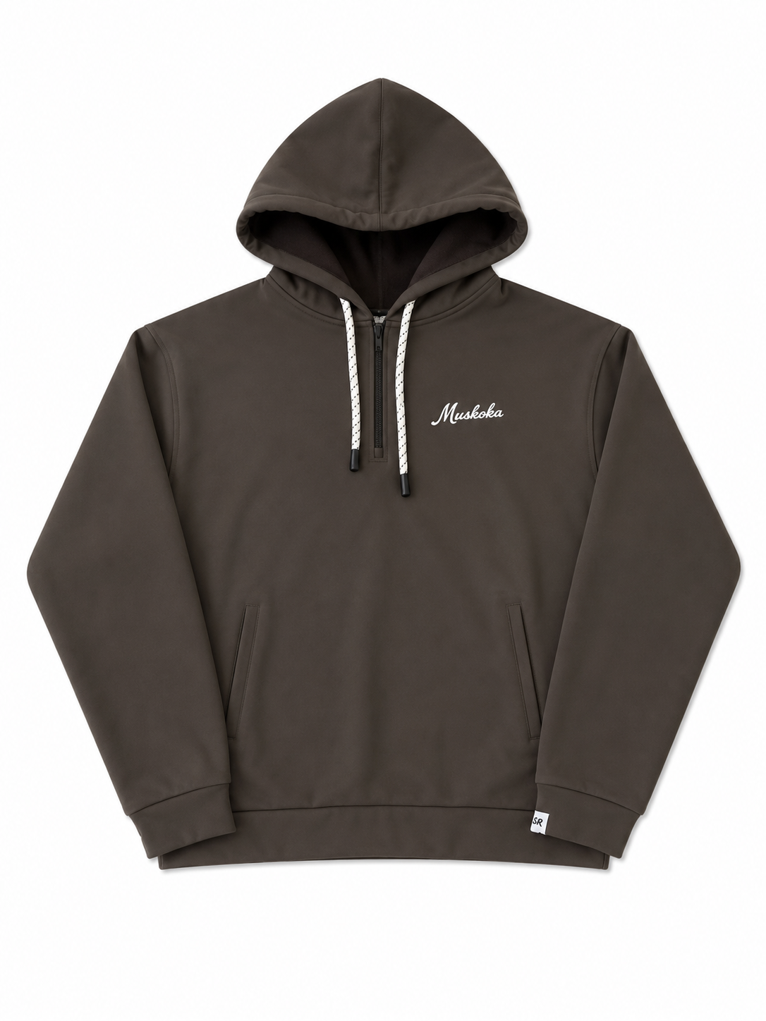 Waterproof Hoodie -Muskoka Script