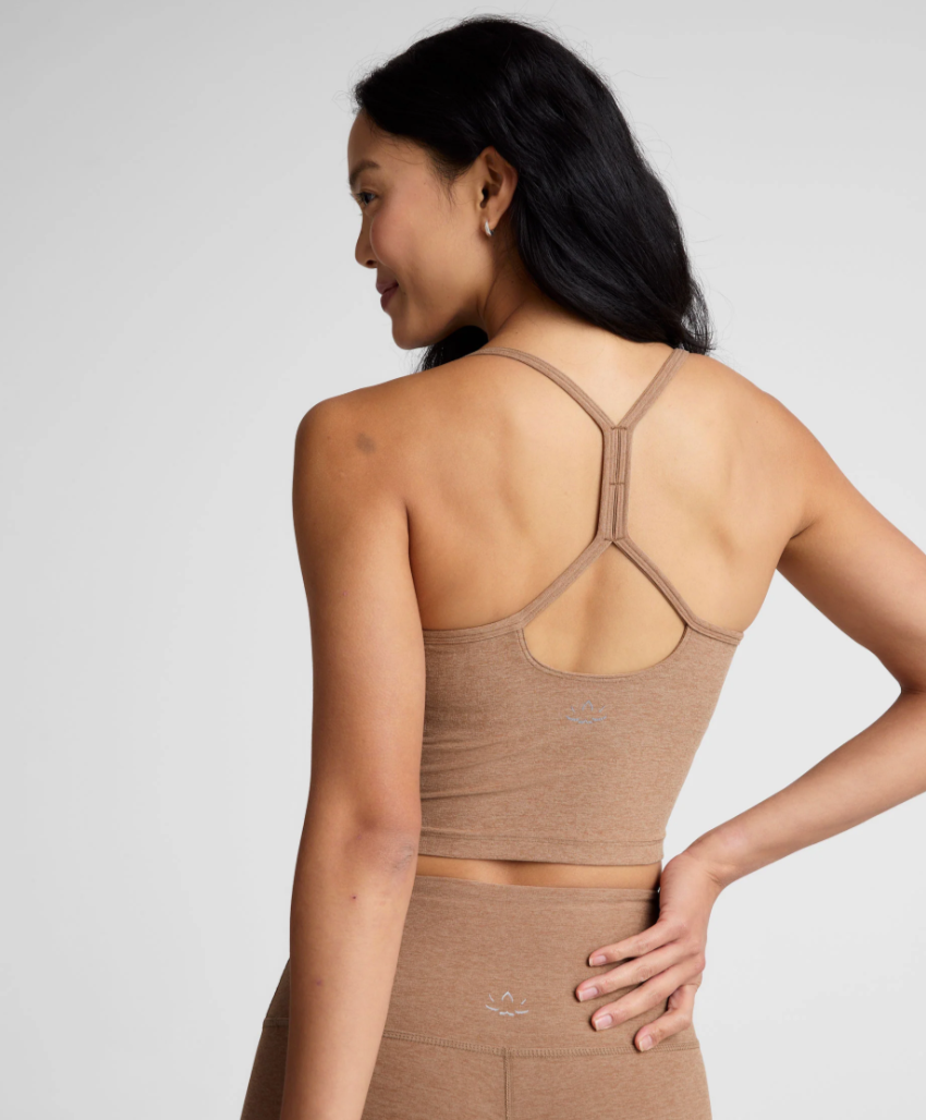 Spacedye Slim Racerback Cropped Tank