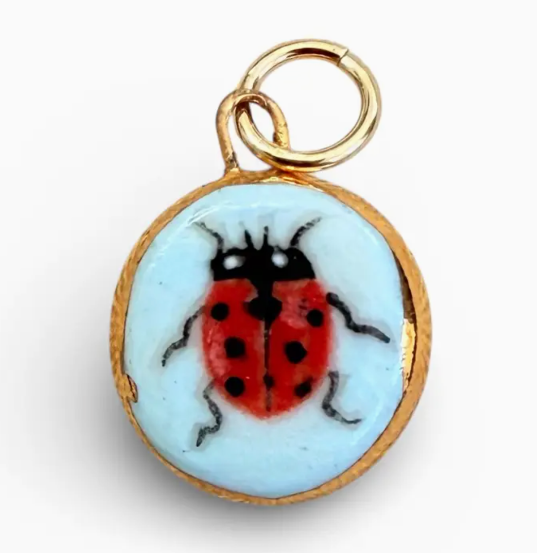 Lady Bug Charm