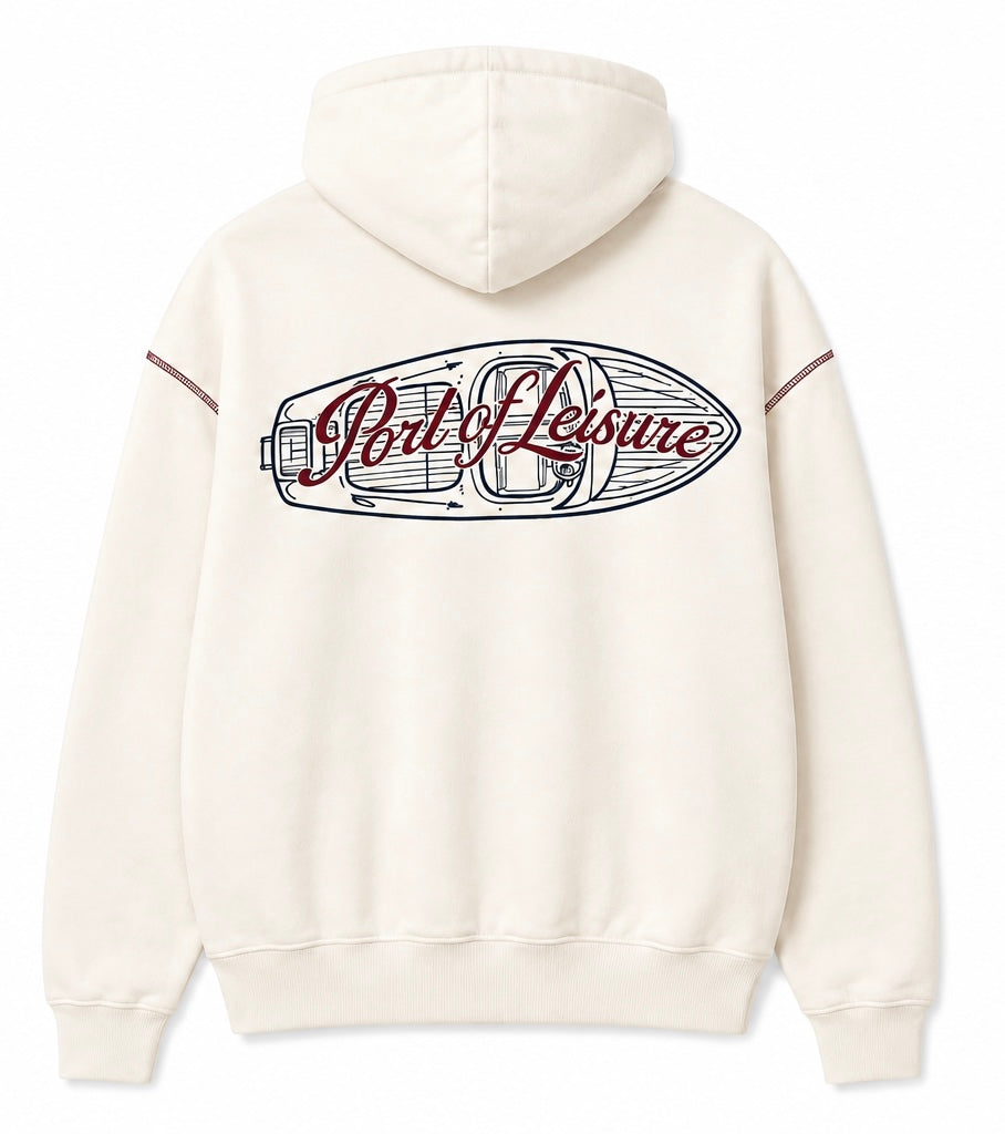 Port of Leisure Boat Hoodie