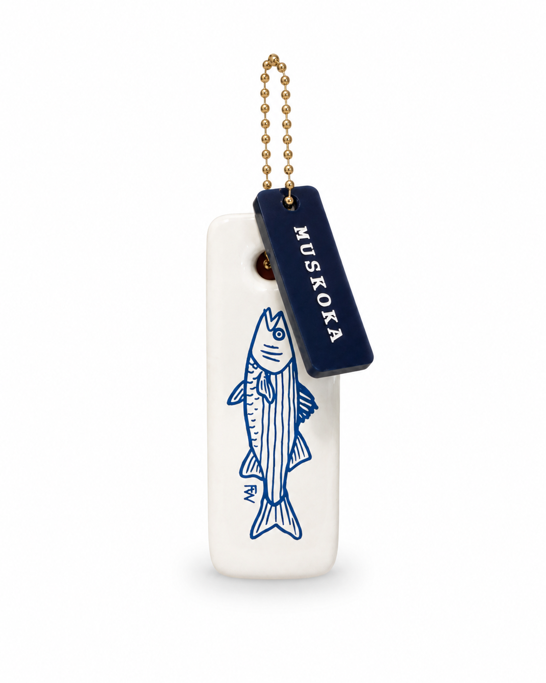 Muskoka Floating Key Charm