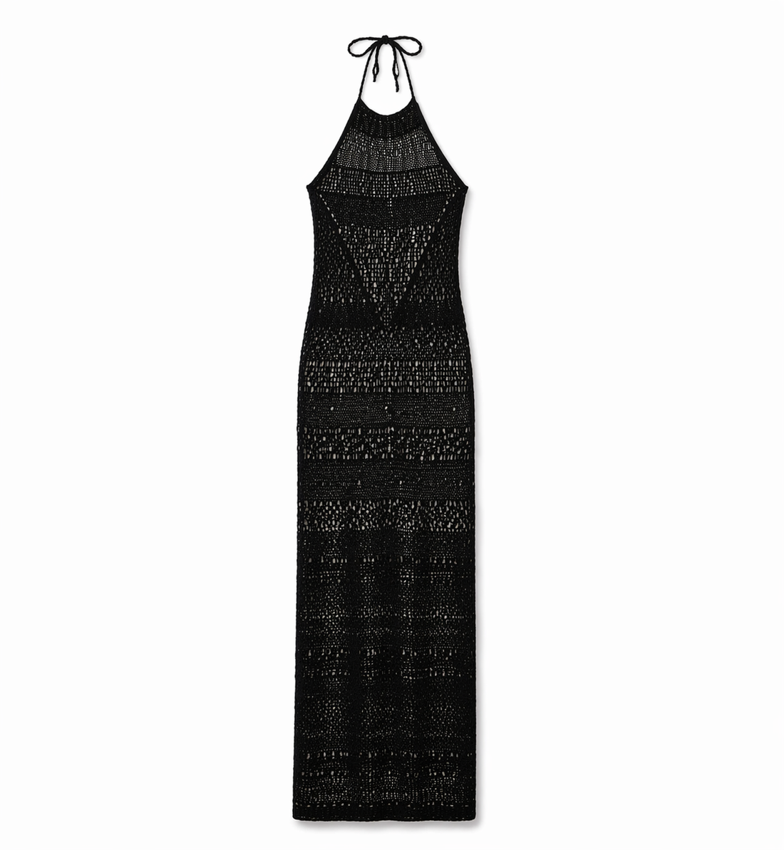 Jordyn Knit Maxi Dress- Black