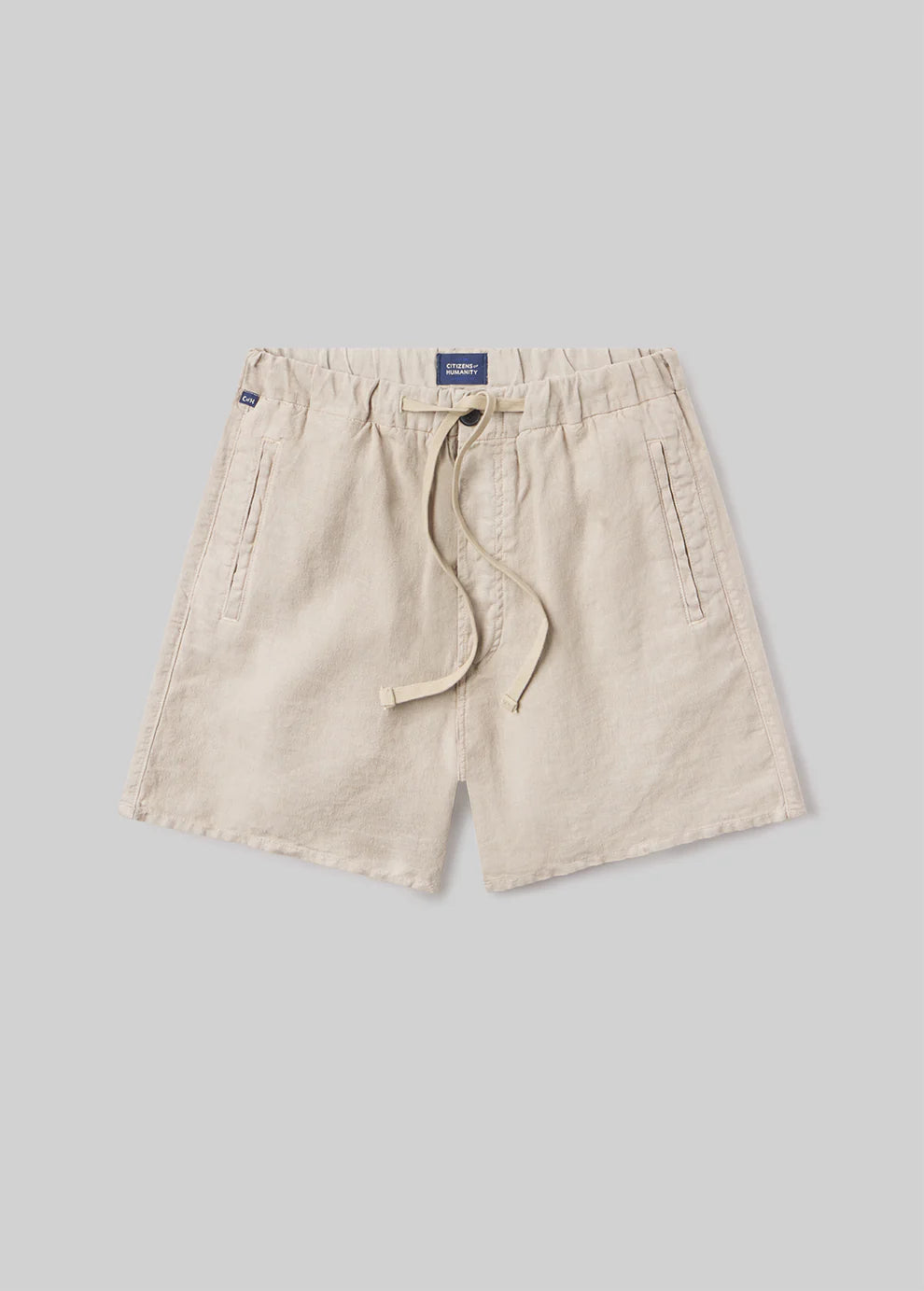 Drawstring Deck Linen Short