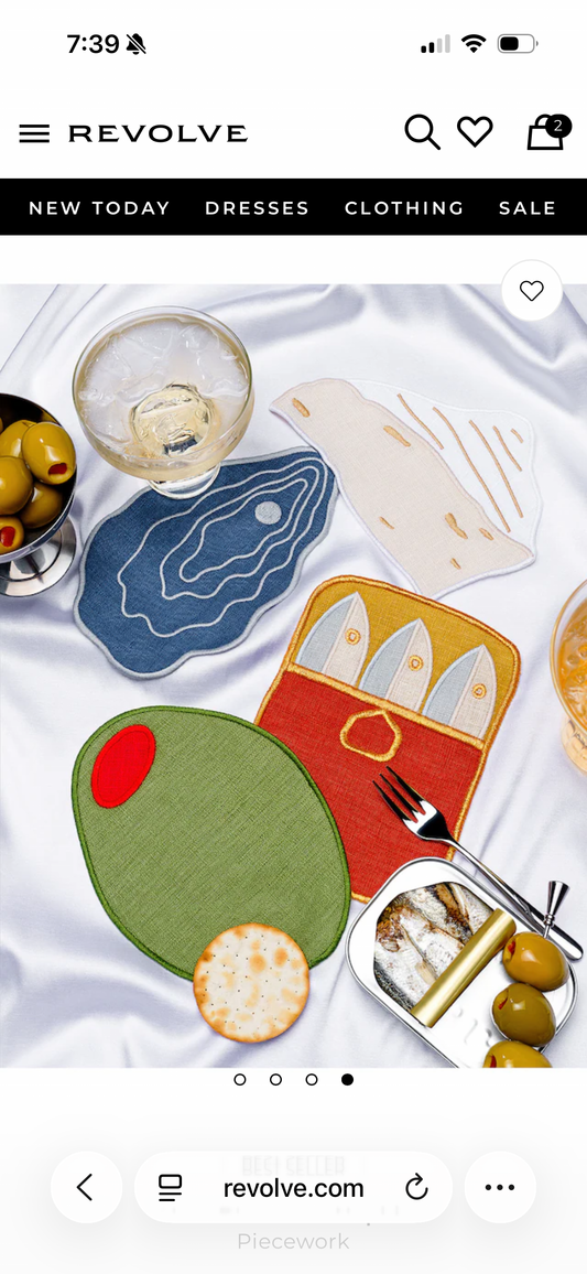 Hors D'oeuvres Linen Napkins