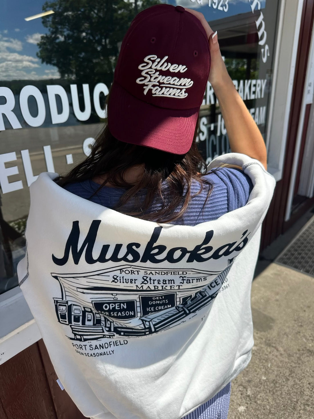 Silver Stream Farms Building Hoodie