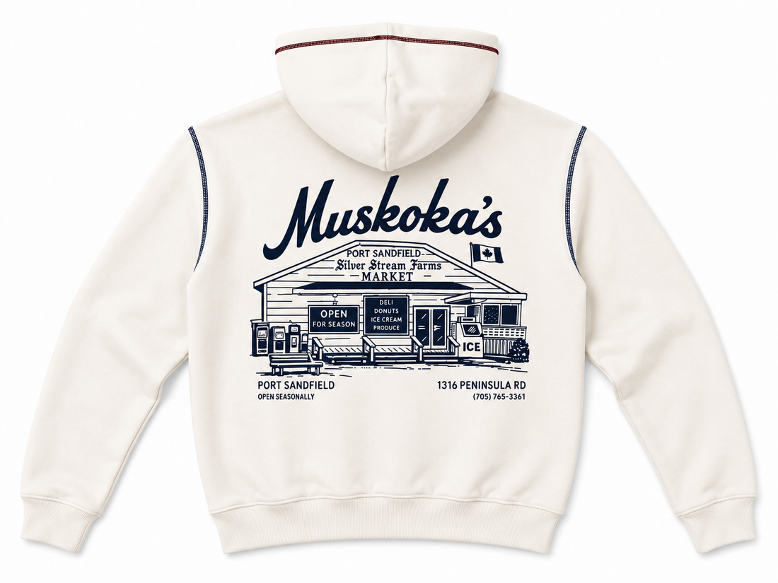 Silver Stream Farms Building Hoodie
