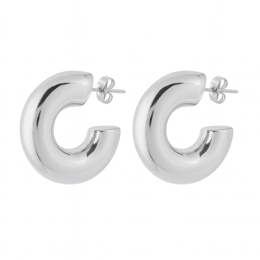 Chunky C Hoops