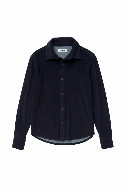 Longsleeve Terry Button Up