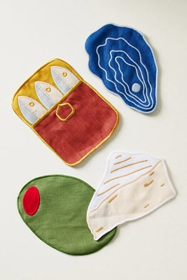 Hors D'oeuvres Linen Napkins
