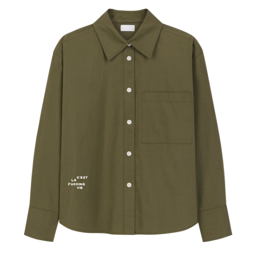 The Daily Button Up - Poplin Cie La Vie