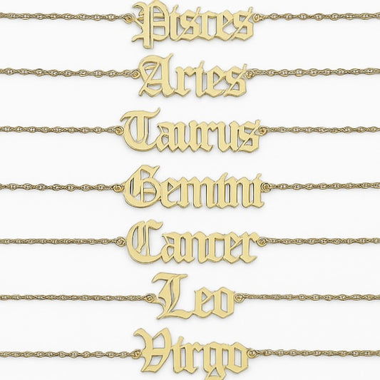 Zodiac Neckalce