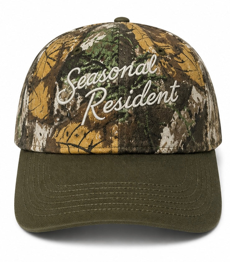 Seasonal Resident Camo Baseball Hat