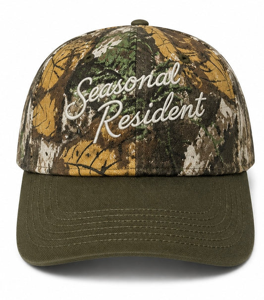 Seasonal Resident Camo Baseball Hat