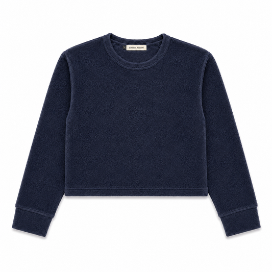 Wave Crewneck - Light Terry