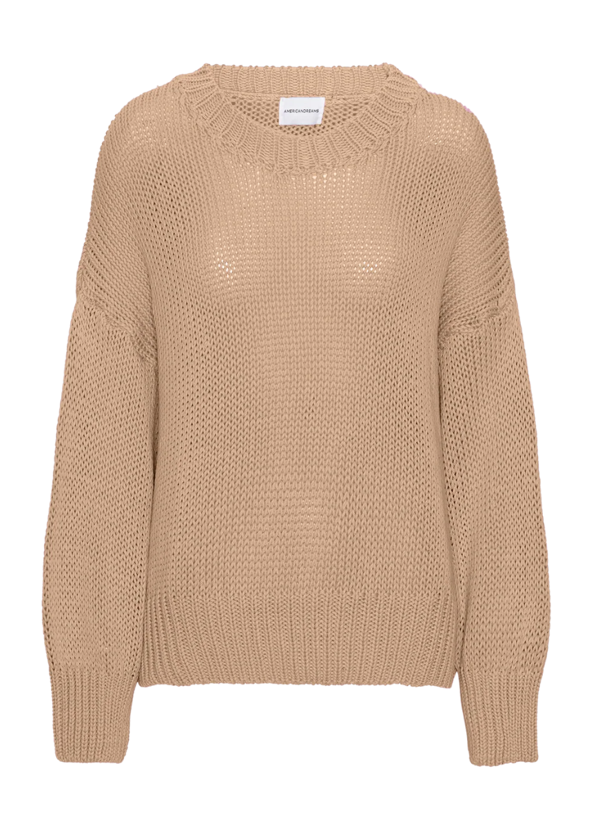 Pepper Round Neck Cotton Pullover
