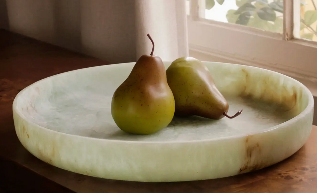 Resin Giada Round Tray